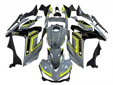 Purchase 2015-2018 Yamaha YZF R3/R25 Motorcycle Fairings - Nardo Grey Neon Yellow Black Canada