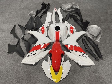 Purchase 2015-2018 Yamaha YZF R3/R25 Motorcycle Fairings - White Red Black Canada