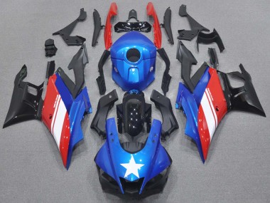 Purchase 2015-2018 Yamaha YZF R3/R25 Motorcycle Fairings - Blue White Red Black Canada