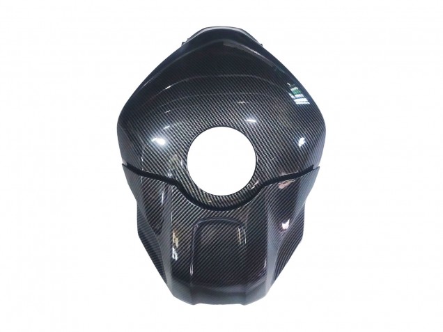 2019-2021 Yamaha YZF R3/R25 Motorcycle Fairings - Gold Black Carbon Fiber Canada