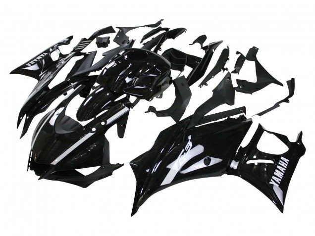 2019-2021 Yamaha YZF R3/R25 Motorcycle Fairings - Glossy Black White Canada