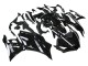 2019-2021 Yamaha YZF R3/R25 Motorcycle Fairings - Glossy Black White Canada