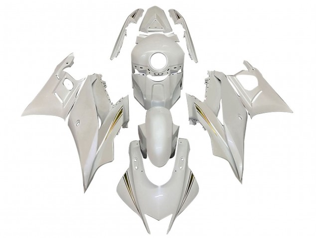 2019-2021 Yamaha YZF R3/R25 Motorcycle Fairings - White Gold Canada