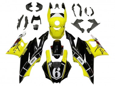 Purchase 2019-2021 Yamaha YZF R3/R25 Motorcycle Fairings - Yellow White Glossy Black Lenovo 6 Canada