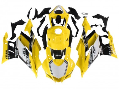 Purchase 2019-2021 Yamaha YZF R3/R25 Motorcycle Fairings - Yellow White Black Stripe Canada