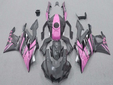 Purchase 2022-2024 Yamaha YZF R3/R25 Motorcycle Fairings - Pink Black Monster Canada