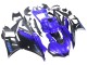 2022-2024 Yamaha YZF R3/R25 Motorcycle Fairing - Blue Matte Black Canada