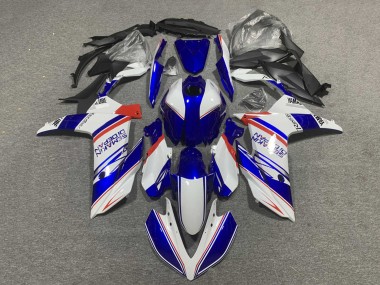 Purchase 2022-2024 Yamaha YZF R3/R25 Motorcycle Fairings - Blue White Red Semakin Didepan Canada