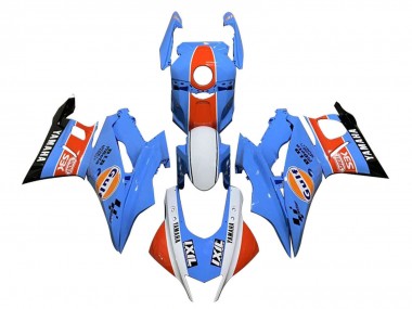 Purchase 2022-2024 Yamaha YZF R3/R25 Motorcycle Fairings - Blue Orange White Gulf Canada