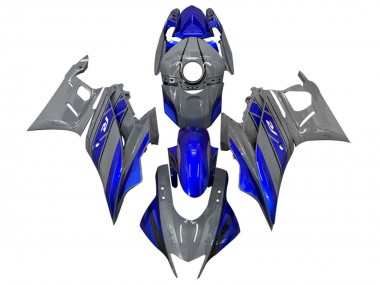 Purchase 2022-2024 Yamaha YZF R3/R25 Motorcycle Fairings - Dark Grey Blue Canada