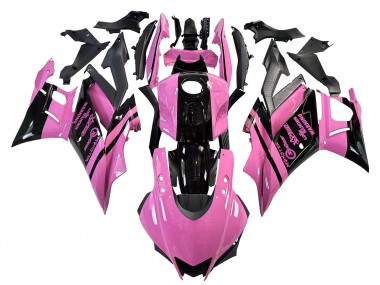 Purchase 2022-2024 Yamaha YZF R3/R25 Motorcycle Fairings - Pink Glossy Black Monster Canada