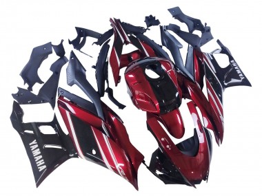 Purchase 2022-2024 Yamaha YZF R3/R25 Motorcycle Fairing - Red White Glossy Black Canada