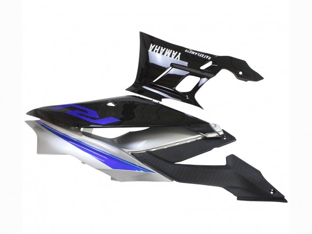 2022-2024 Yamaha YZF R3/R25 Motorcycle Fairings - Silver Blue Glossy Black Canada