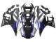 2022-2024 Yamaha YZF R3/R25 Motorcycle Fairings - Silver Blue Glossy Black Canada