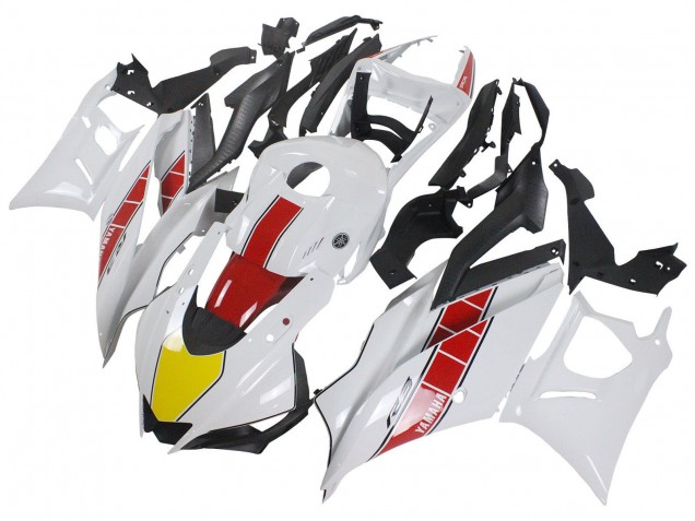 2022-2024 Yamaha YZF R3/R25 Motorcycle Fairings - White Red Yellow Black Canada