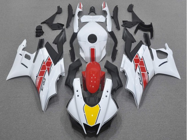 2022-2024 Yamaha YZF R3/R25 Motorcycle Fairings - White Red Yellow Black Canada