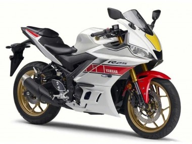 Purchase 2022-2024 Yamaha YZF R3/R25 Motorcycle Fairing - White Red Black Canada