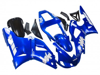 Purchase 1998-1999 Yamaha YZF 1000 R1 Motorcycle Fairings - Blue White Canada
