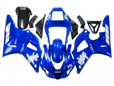 Purchase 1998-1999 Yamaha YZF 1000 R1 Motorcycle Fairings - Blue White Canada