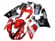 2000-2001 Yamaha YZF 1000 R1 Motorcycle Fairings - Red White Glossy Black Canada