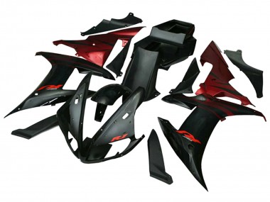 Purchase 2002-2003 Yamaha YZF 1000 R1 Motorcycle Fairings - Red Black Flame Canada