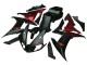 2002-2003 Yamaha YZF 1000 R1 Motorcycle Fairings - Red Black Flame Canada