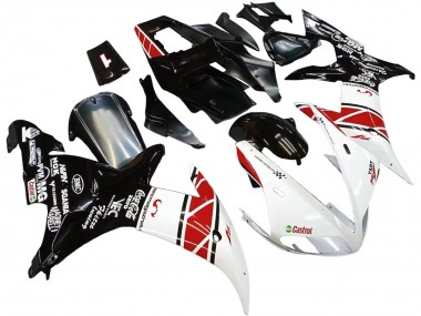 Purchase 2002-2003 Yamaha YZF 1000 R1 Motorcycle Fairings - White Red Black Castrol Canada
