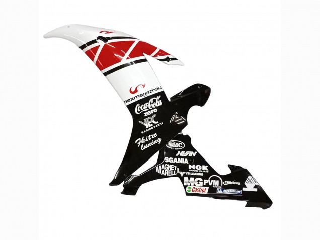 2002-2003 Yamaha YZF 1000 R1 Motorcycle Fairings - White Red Black Castrol Canada