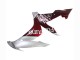 2004-2006 Yamaha YZF 1000 R1 Motorcycle Fairings - Silver Red Fortuna Motul Canada