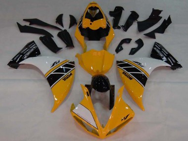 Purchase 2007-2008 Yamaha YZF 1000 R1 Motorcycle Fairings - Yellow White Black Canada