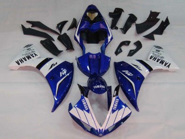 Purchase 2009-2011 Yamaha YZF 1000 R1 Motorcycle Fairings - White Blue Black M1 Canada