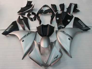 Purchase 2009-2011 Yamaha YZF 1000 R1 Motorcycle Fairing - Silver Black Canada