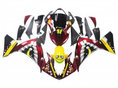 Purchase 2009-2011 Yamaha YZF 1000 R1 Motorcycle Fairings - Red Yellow Black Shark 46 Canada