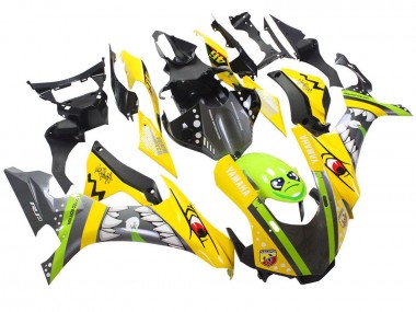 Purchase 2015-2019 Yamaha YZF 1000 R1 Motorcycle Fairings - Yellow Green Shark Canada