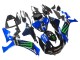 2020-2025 Yamaha YZF 1000 R1 Motorcycle Fairings - Blue Black Green Black ENEOS Monster Canada