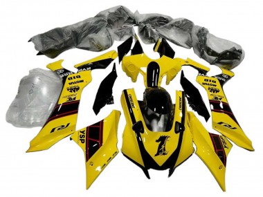 Purchase 2020-2025 Yamaha YZF 1000 R1 Motorcycle Fairings - Yellow Glossy Black YSP Motul Canada