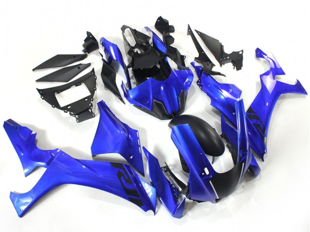 2020-2025 Yamaha YZF 1000 R1 Motorcycle Fairings - Blue Matte Black Canada