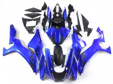 Purchase 2020-2025 Yamaha YZF 1000 R1 Motorcycle Fairings - Blue Matte Black Canada