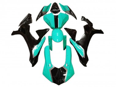 Purchase 2020-2025 Yamaha YZF 1000 R1 Motorcycle Fairings - Light Green Glossy Black Canada