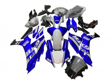 Purchase 2020-2025 Yamaha YZF 1000 R1 Motorcycle Fairings - White Blue Glossy Black GYTR Yamalube Canada