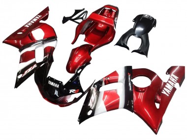 Purchase 1998-2002 Yamaha YZF 600 R6 Motorcycle Fairings - Red White Glossy Black Canada