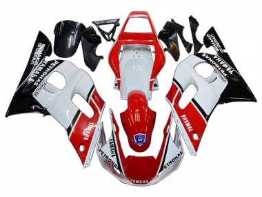 Purchase 1998-2002 Yamaha YZF 600 R6 Motorcycle Fairings - White Red Black Petronas Yamalube 50th Canada