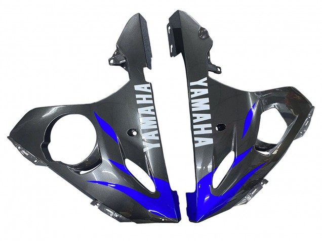 2003-2004 Yamaha YZF R6 Motorcycle Fairings - Blue Glossy Black Canada