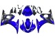 2003-2004 Yamaha YZF R6 Motorcycle Fairings - Blue Glossy Black Canada