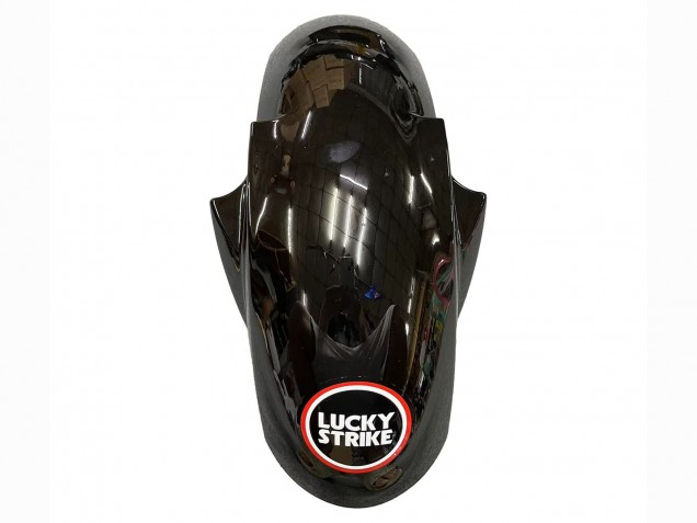 2003-2004 Yamaha YZF R6 Motorcycle Fairings - Glossy Black Red White Lucky Strike Motul Canada