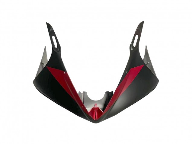 2005 Yamaha YZF 600 R6 Motorcycle Fairings - Matte Black Red Geometric Canada