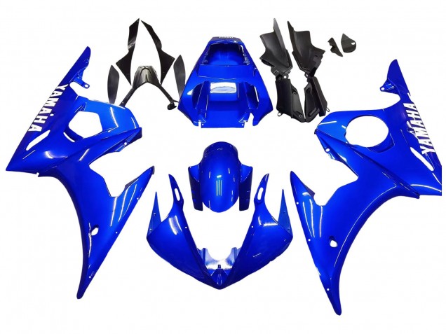 2005 Yamaha YZF 600 R6 Motorcycle Fairings - Blue Canada
