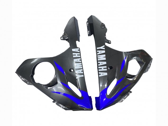 2005 Yamaha YZF 600 R6 Motorcycle Fairings - Glossy Blue Black Canada