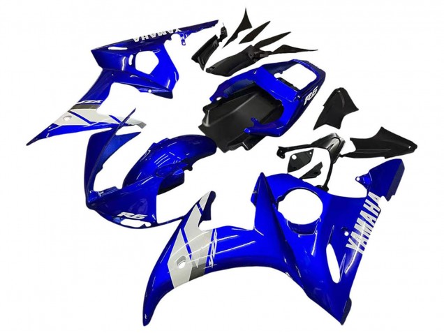 2005 Yamaha YZF 600 R6 Motorcycle Fairing - Blue White Canada