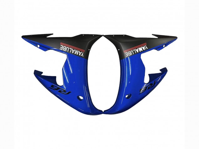 2005 Yamaha YZF 600 R6 Motorcycle Fairings - Blue White Black Yamalube Canada